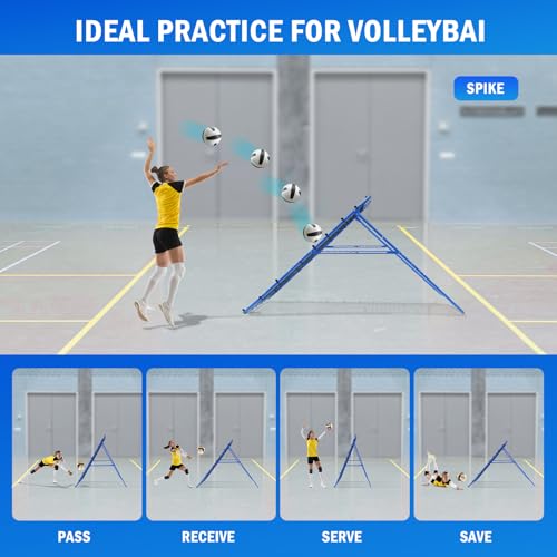 Volleyball Baseball Softball Rebounder Net for Outdoor Indoor Training L56619
