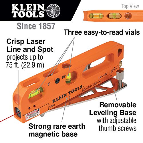 Laser Level with Magnetic Base, Laser Line and Spot C88486