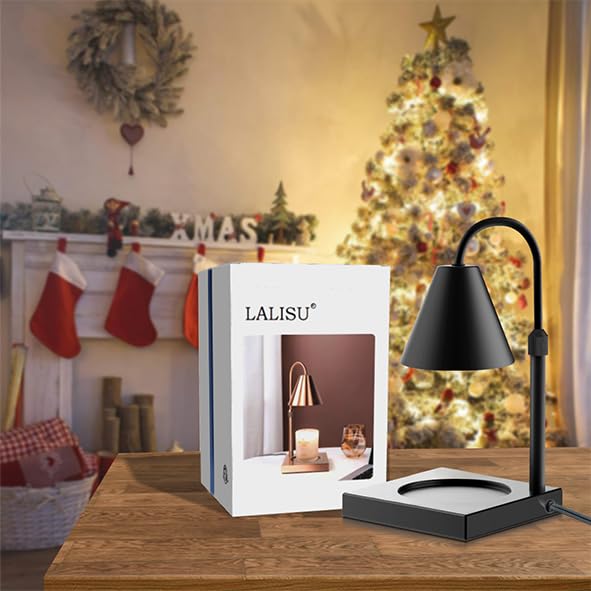 Dimmable Metal Candle Warmer Lamp, Height Adjustable for Large Jars E992317