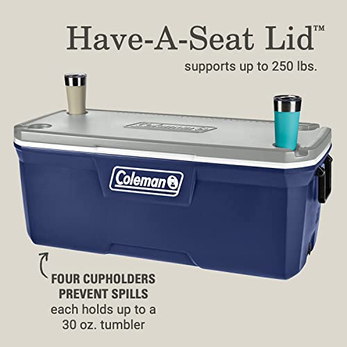Insulated Portable Hard Cooler, Leak-Resistant, Keeps Ice up to 5 Days V620