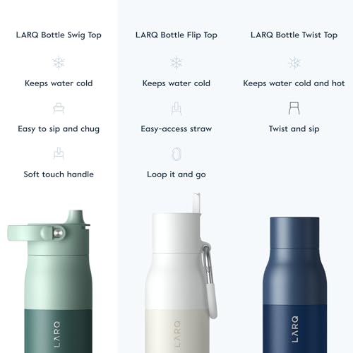 Insulated Stainless Steel Water Bottle 34oz with Silicone Handle L348874