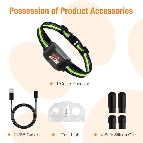 Wireless Dog Fence & Training Collar with GPS and Bluetooth H3652