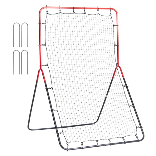 Baseball and Softball Rebounder Net with Pitching Target K192266