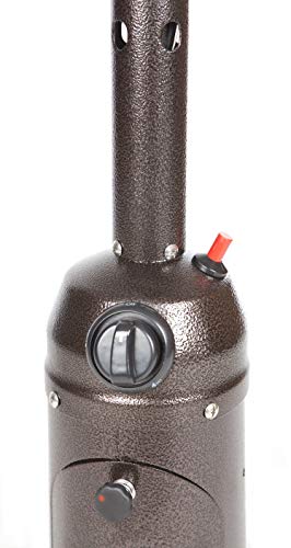 Portable Patio Heater Outdoor Tabletop Propane 10,000 BTU Stainless Steel Q1747