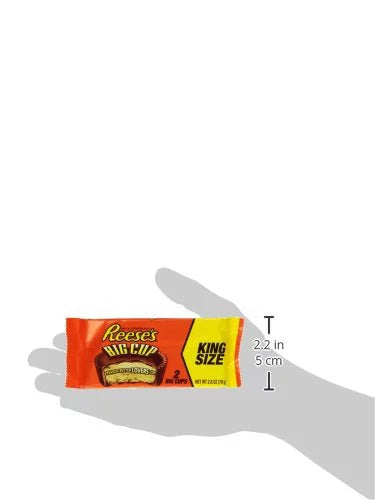 Peanut Butter Big Cup, 2.8 oz, Pack of 16 J159642
