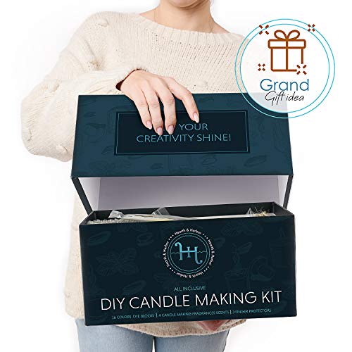 DIY Candle Making Kit with Soy Wax Flakes for Adults and Kids M64476
