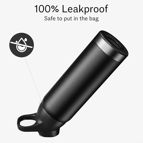 Insulated Stainless Steel Water Bottle with Straw, 24 oz X205853