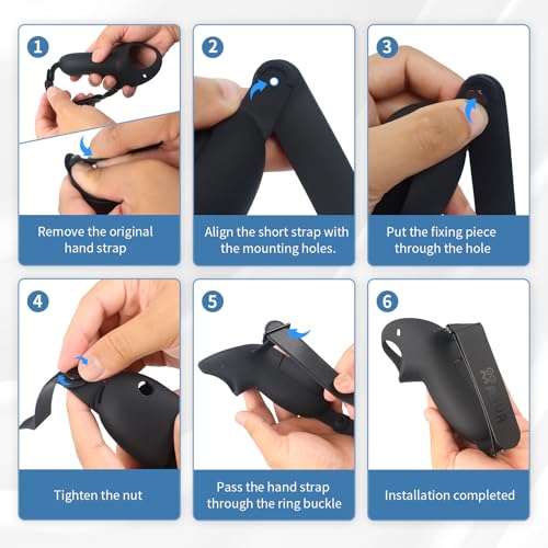 Controller Grips Cover with Knuckle Straps for Quest 3S/3 Z341