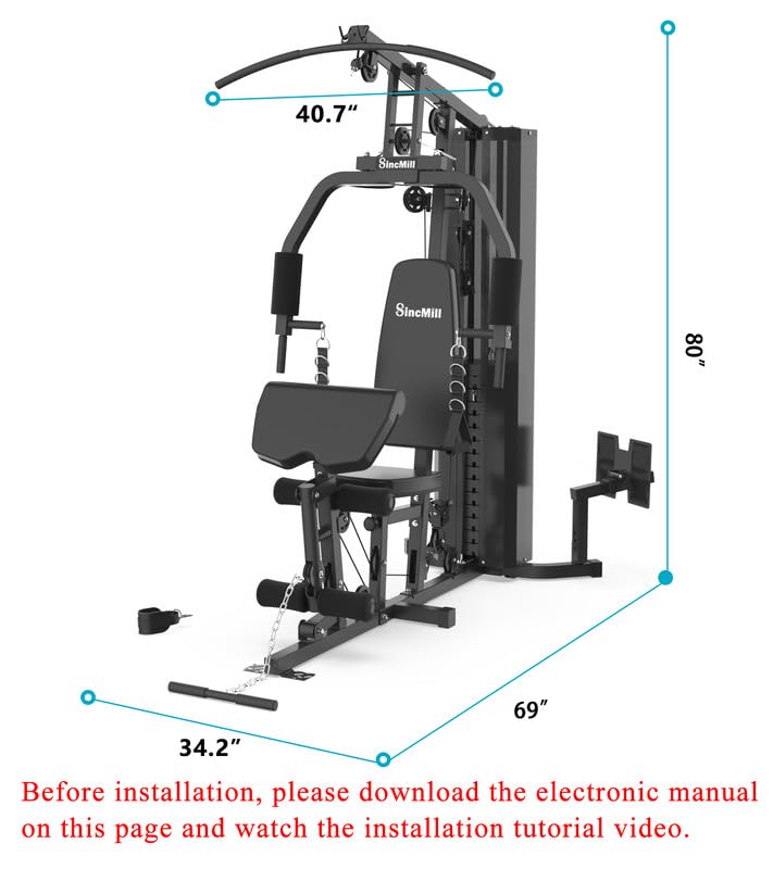 Home Gym Multifunctional Full Body Workout Equipment I122593