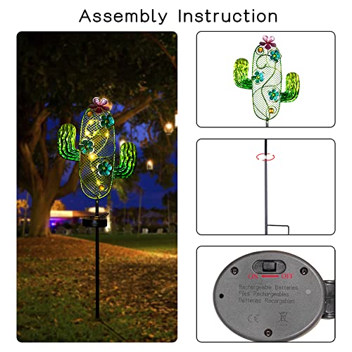 Solar Hummingbird Garden Stake Lights N9095