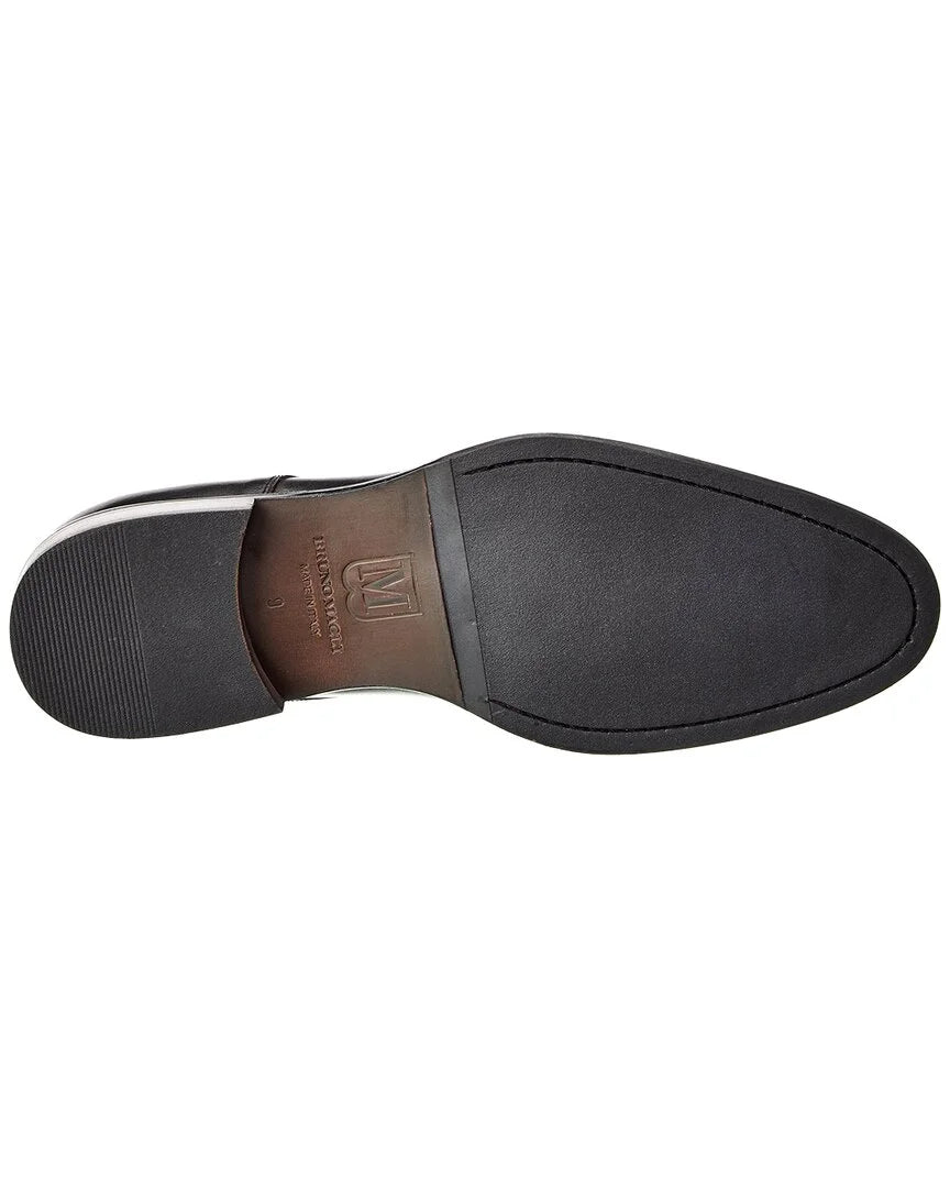 Leather Oxford Shoes, Black C73236
