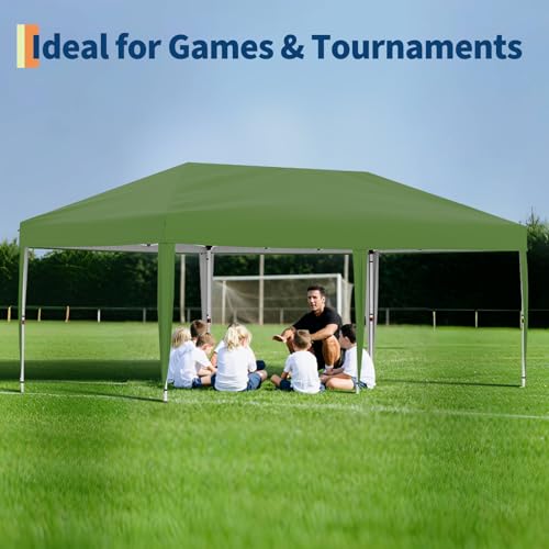 Pop Up Canopy Tent with Roller Bag and Adjustable Height O962