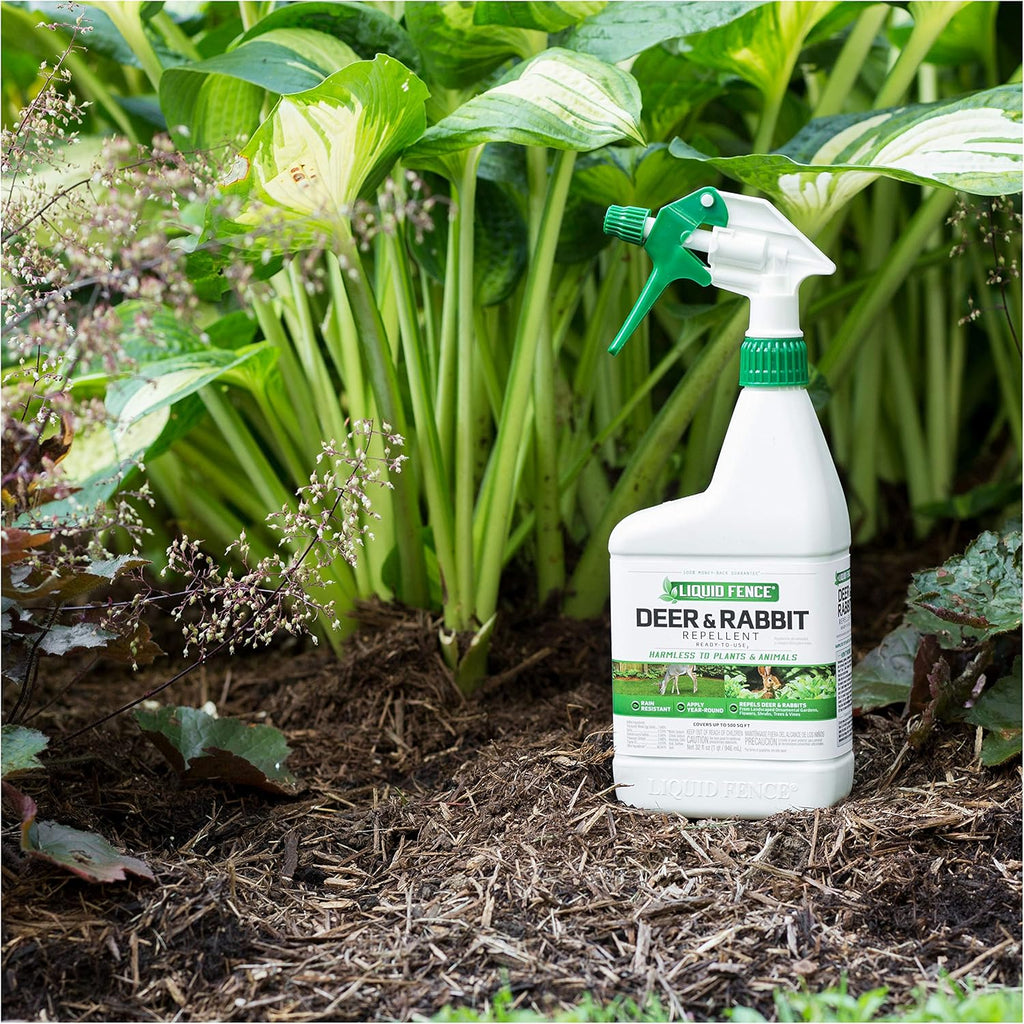 Deer & Rabbit Repellent Ready-to-Use, 32 oz G89165