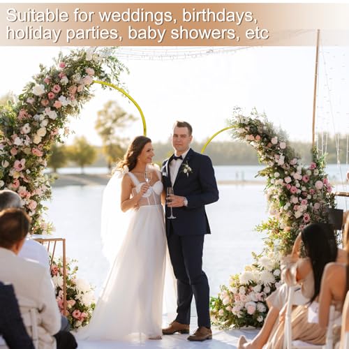 Metal Arch Backdrop Stand Set of 3 for Wedding Party Decoration G371