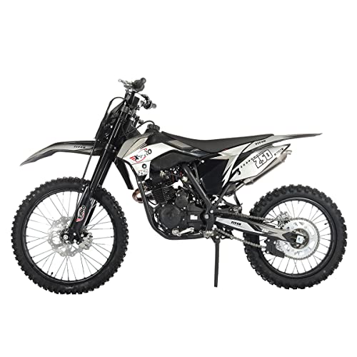 250cc Dirt Bike, 5-Speed Manual, Electric/Kick Start, 21"/18" Wheels V39817