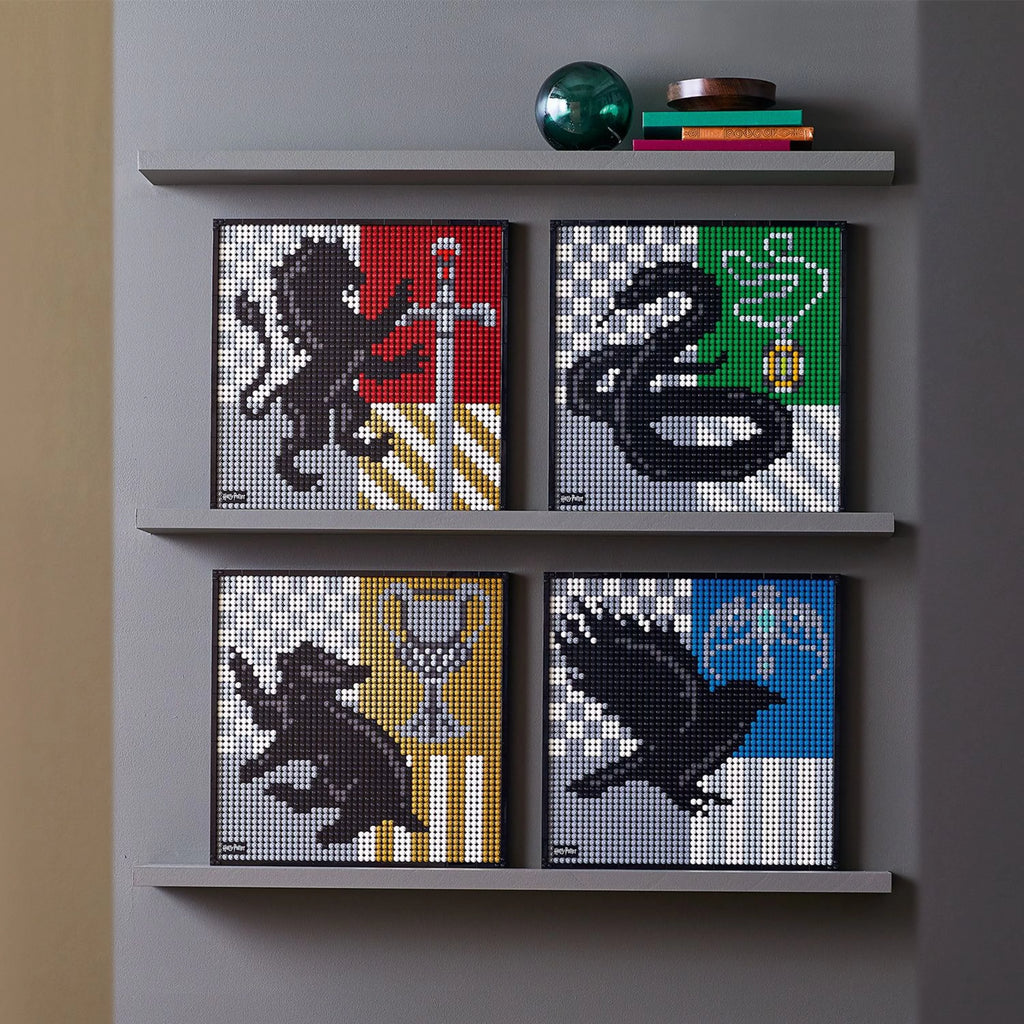 Harry Potter Hogwarts Crests Building Set (4,249 Pieces) C217