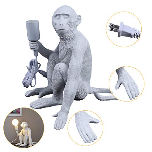 Monkey Pendant Wall Lamp, Industrial Retro Decor for Dining Room L639742