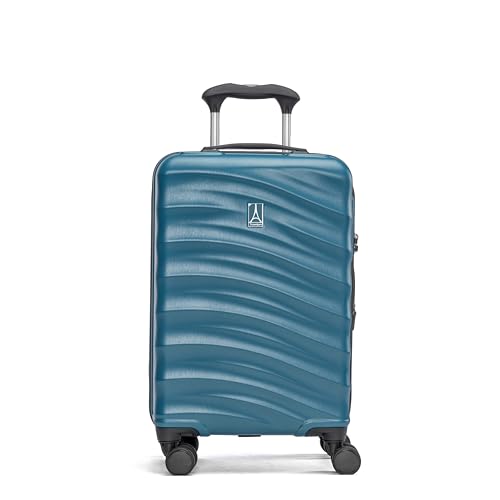 Hardside Expandable Carry-On Luggage with 8 Spinner Wheels and TSA Lock J560758