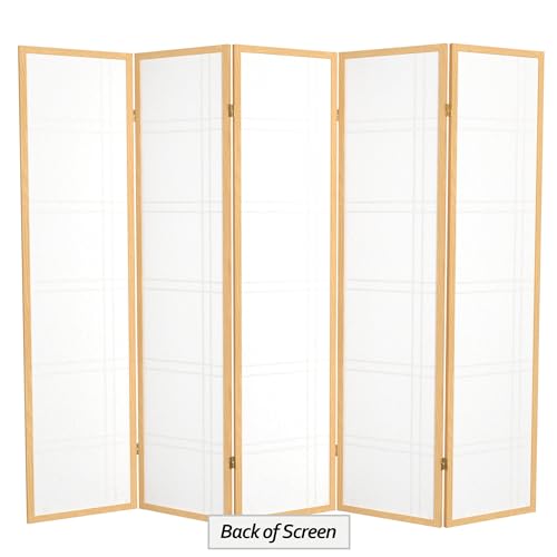 6 Panel Honey Room Divider X65165