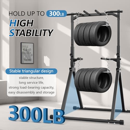 Pull Up Bar Dip Station for Home Gym Strength Training Q39888