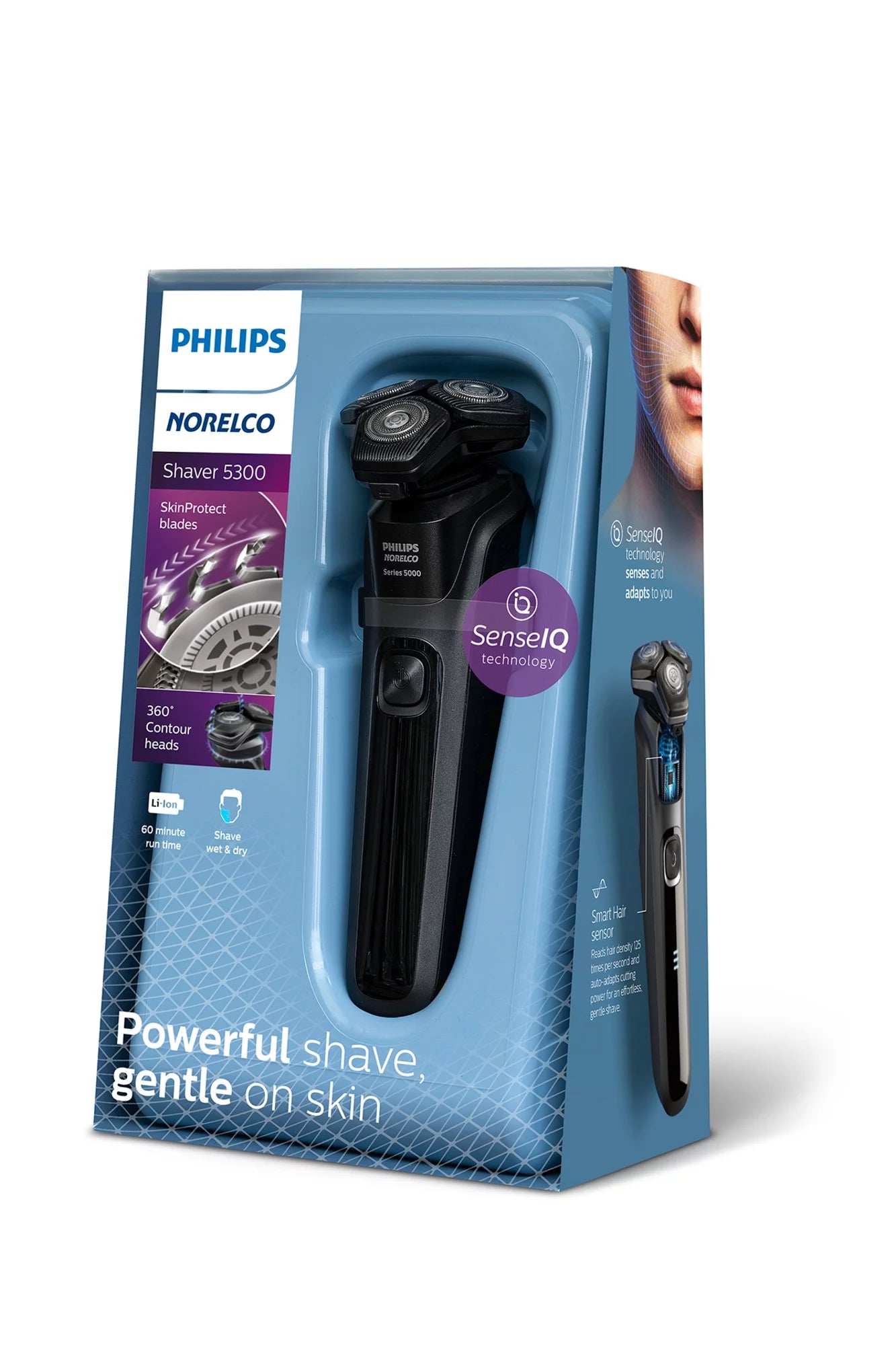 Rechargeable Wet & Dry Shaver with Pop-Up Trimmer M469228