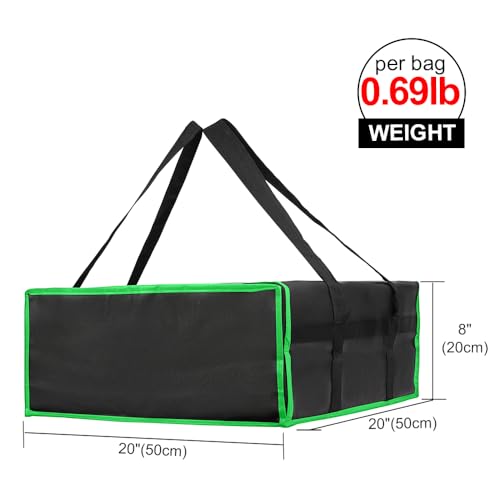 Insulated Food Delivery Bag Hot Cold Meal Carrier Cooler Tote K646948