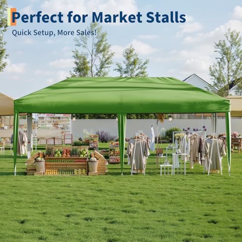 Pop Up Canopy Tent with Roller Bag and Adjustable Height O962
