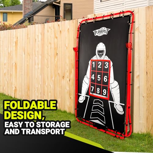 Baseball Rebounder and Pitching Net with Strike Zone O711834