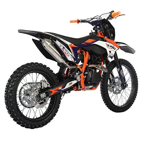250cc Dirt Bike, 5-Speed Manual, Electric/Kick Start, 21"/18" Wheels V39817