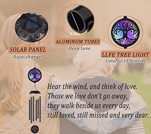 Tree of Life Wind Chimes for Outdoor Garden Memorial Gift R464828