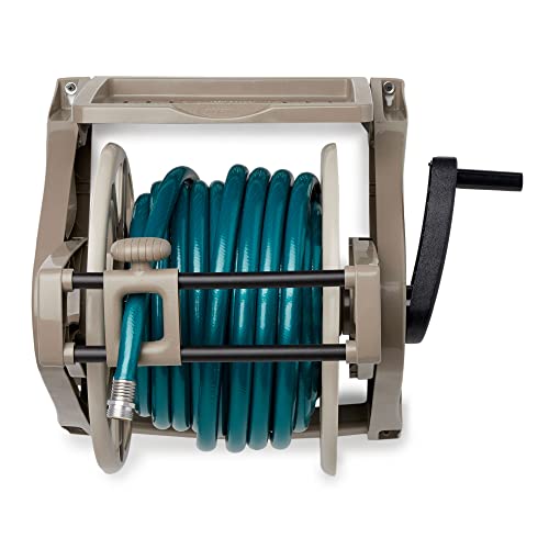 Wall Mount Water Hose Winder Storage with Hand Crank C934