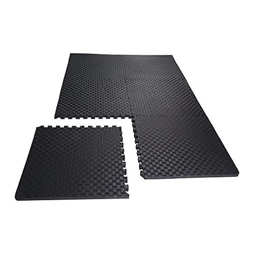 Puzzle Exercise Mat with EVA Foam Interlocking Tiles for MMA, Gymnastics and Home Gym N211438