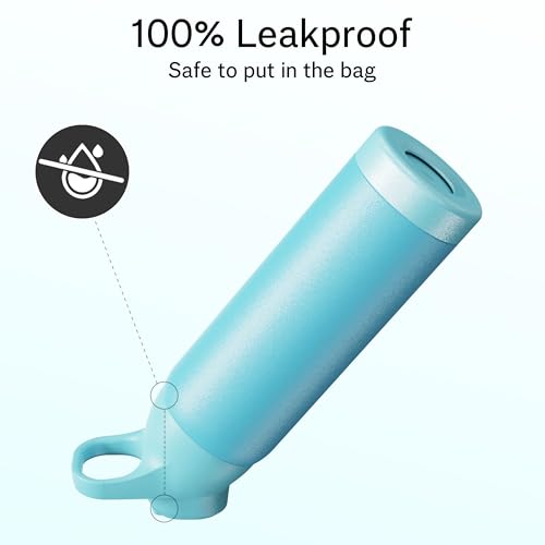 Insulated Stainless Steel Water Bottle with Straw, 24 oz X205853