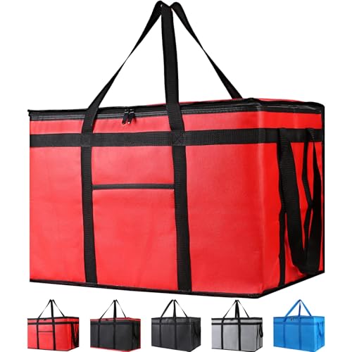 Insulated Food Delivery Bag Hot Cold Meal Carrier Cooler Tote K646948