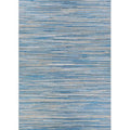 Couristan Monte Carlo Coastal Breeze Indoor/Outdoor Area Rug, 5'3" x 7'6", Ocean-Champagne