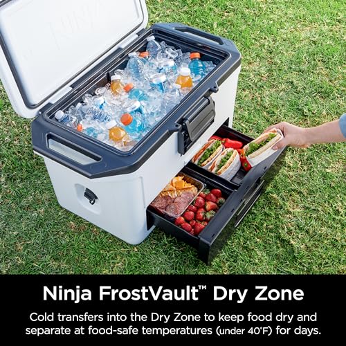 50qt Hard Cooler with Dry Zone Insulated Storage K64179