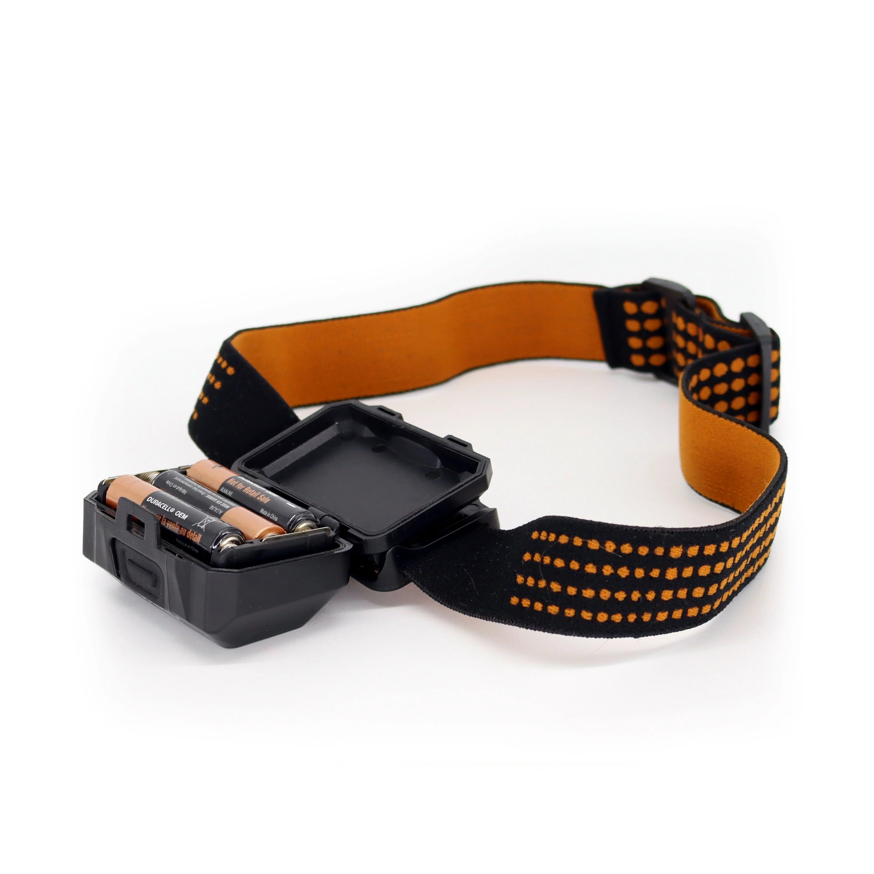 LED Flashlight & Headlamp with Batteries V9147
