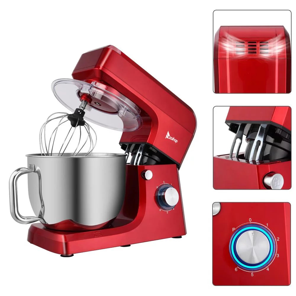 Stand Mixer, 7.5Qt Stainless Bowl, 6 Speeds, Tilt-Head R39160