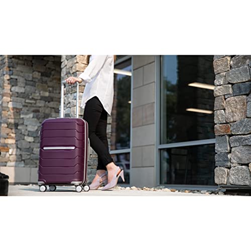 21-Inch Hardside Carry-On Luggage with Spinner Wheels W53970