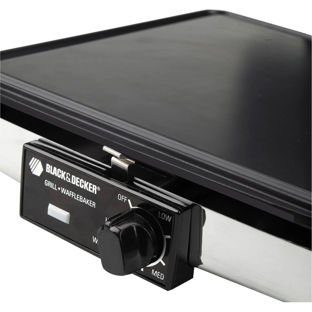 3-in-1 Waffle Maker & Indoor Grill Y415215