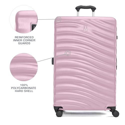 Hardside Expandable Carry-On Luggage with 8 Spinner Wheels and TSA Lock J560758
