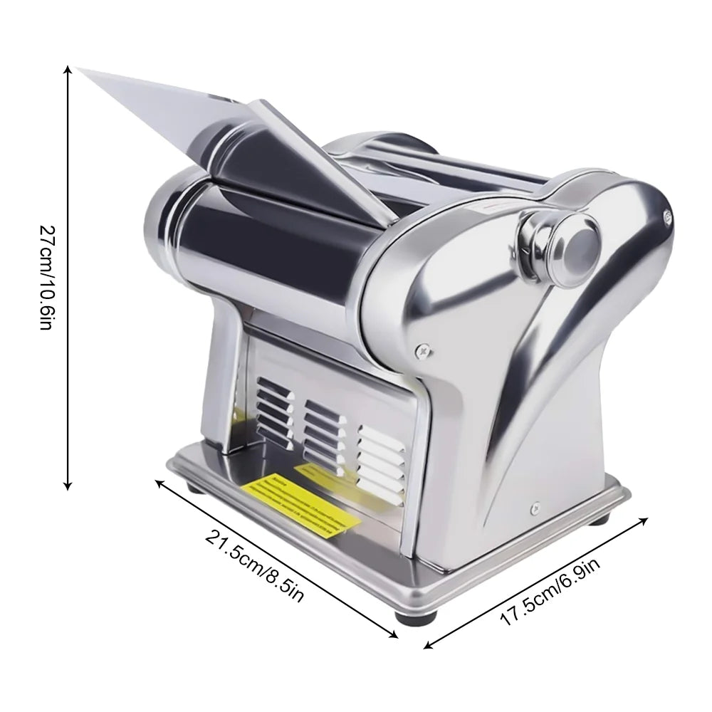 Commercial Electric Pasta Machine 6-Speed with Two Blades O92060