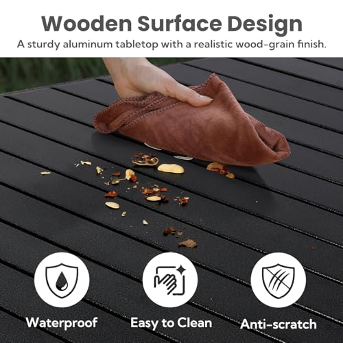 Foldable Camping Table for 2-6 Person with Carry Bag K7030