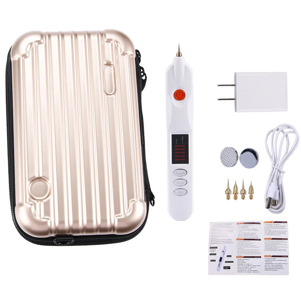 Plasma Laser Pointer for Skin Removal Freckles Black Spots Papillary Warts Acne Tattoos