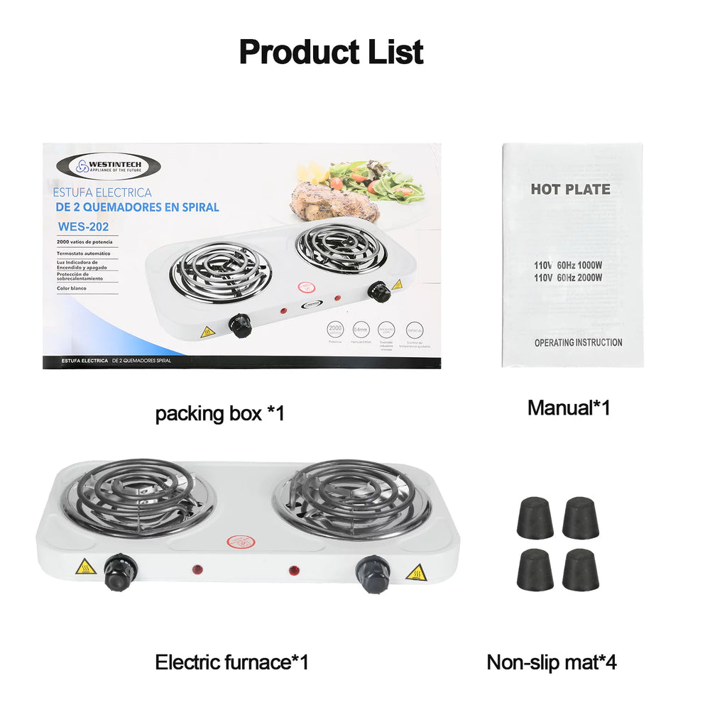 2000W Electric Stove Burner for Cooking M290594