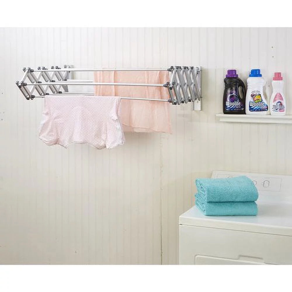 Accordion Wall Drying Rack Collapsible Aluminum P308292