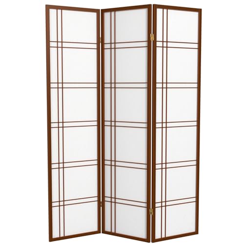6 Panel Honey Room Divider X65165