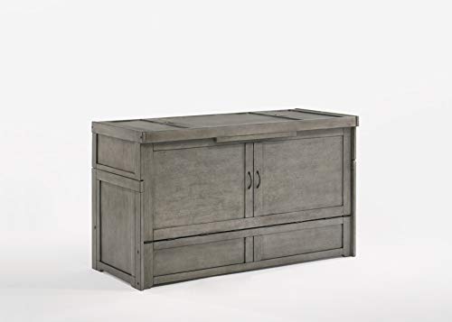 Murphy Cube Cabinet Bed (White, Queen) M597282