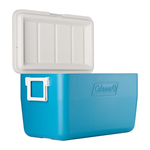Insulated Portable Cooler with Ice Retention, 48qt W764332