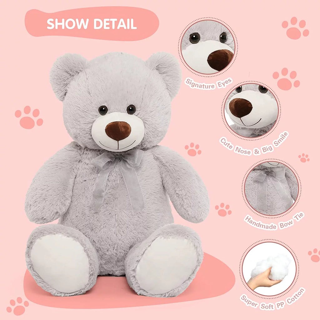 Giant Teddy Bear 35.4" Stuffed Animal Plush Toy L254